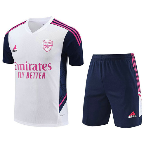 bianco formaziones calcio arsenal manica corta 2023-2024 a poco prezzo uomo