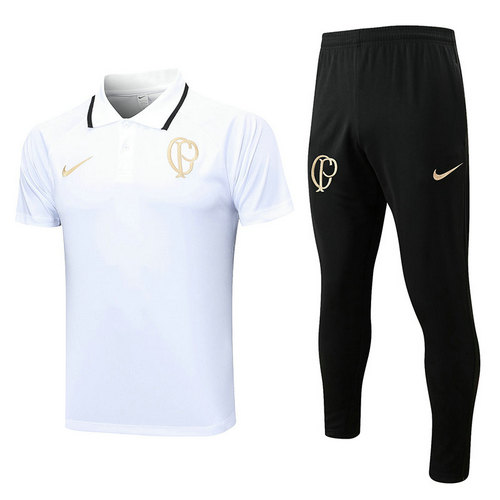 bianco formaziones calcio corinthians paulista polo 2023-2024 a poco prezzo uomo