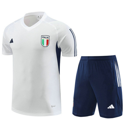 bianco formaziones calcio italia manica corta 2023-2024 a poco prezzo uomo