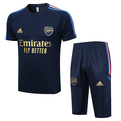 blu reale formaziones calcio arsenal manica corta 2023-2024 a poco prezzo uomo