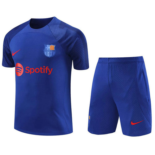 completo formaziones calcio barcellona a poco prezzo 2023 colore blu uomo