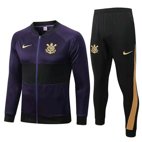 giacca sportiva con zip corinthians paulista viola 2022-2023 uomo