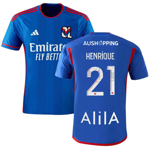 maglia henrique 21 olympique lyon terza 2023-2024 uomo