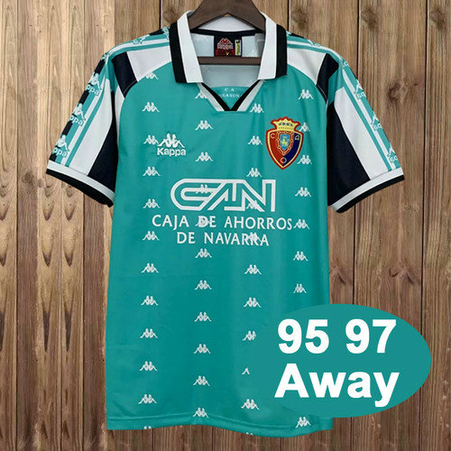 maglia osasuna seconda 1995-1997 uomo