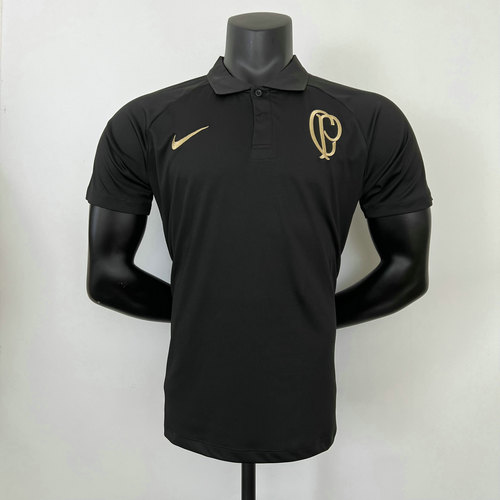 maglia polo corinthians paulista a poco prezzo 2022-2023 nero uomo
