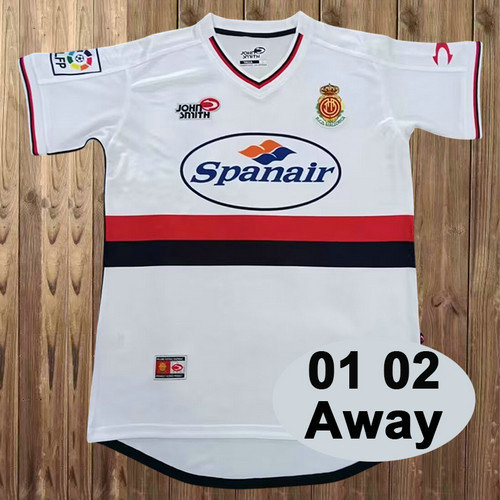 maglia rcd mallorca seconda 2001-2002 uomo
