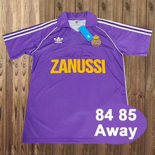 maglia real madrid seconda 1984-1985 uomo