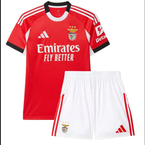 maglia sl benfica prima 2025-2026 bambino