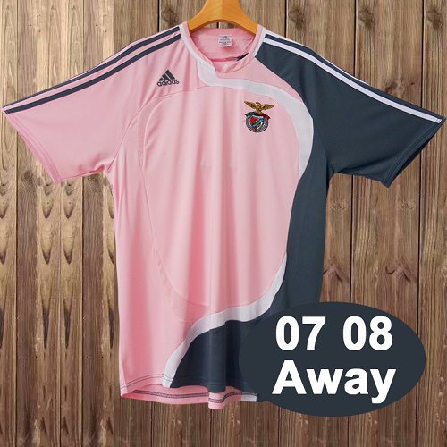 maglia sl benfica seconda 2007-2008 uomo