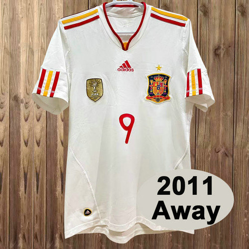 maglia spagna seconda 2011 uomo