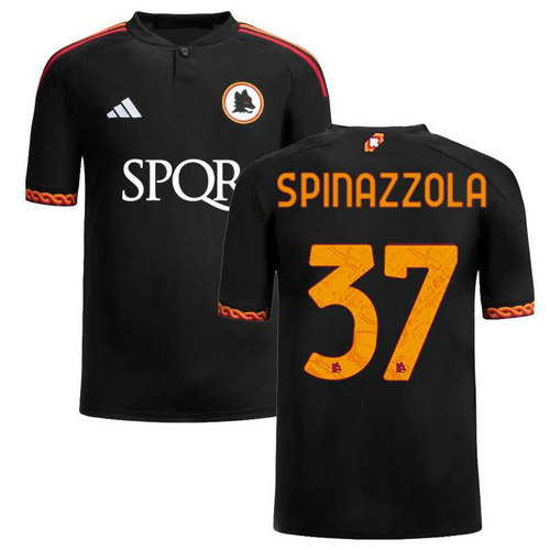 maglia spinazzola 37 as roma terza 2023-2024 uomo