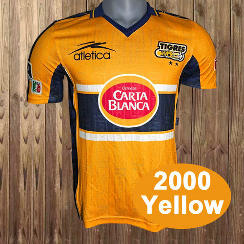 maglia tigres uanl yellow 2000 uomo