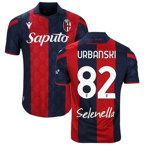 maglia urbanski 82 bologna prima 2023-2024 uomo