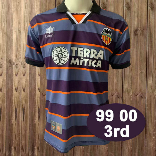 maglia valencia terza 1999-2000 uomo