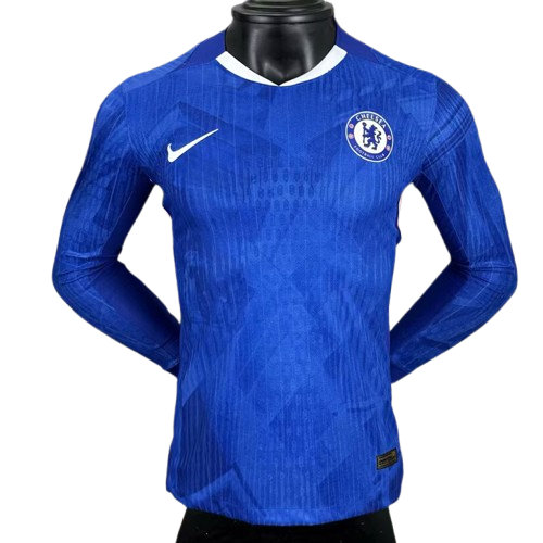 manches longues player version maglia chelsea prima 2025-2026 picture version uomo