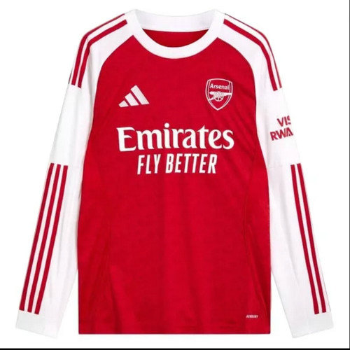 manica lunga maglia arsenal prima 2025-2026 uomo