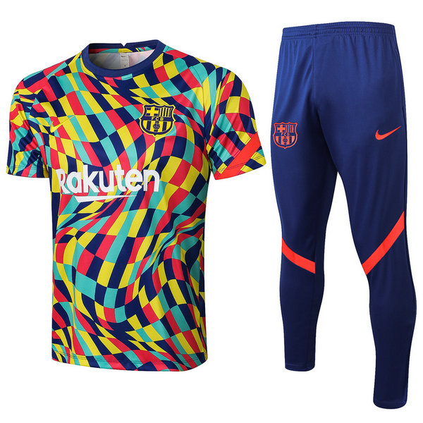 moda formazione barcellona completo 2021 2022 colorful uomo