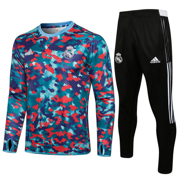 moda tuta sportiva real madrid completo 2021 2022 colorful uomo