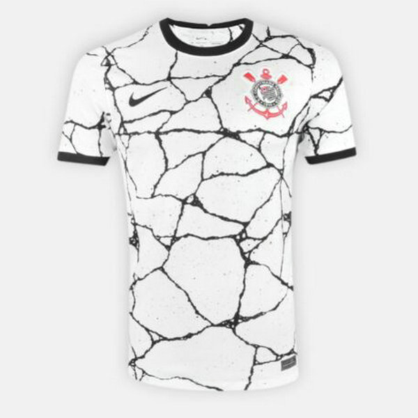 prima divisa maglia corinthians paulista 2021 2022 bianco uomo