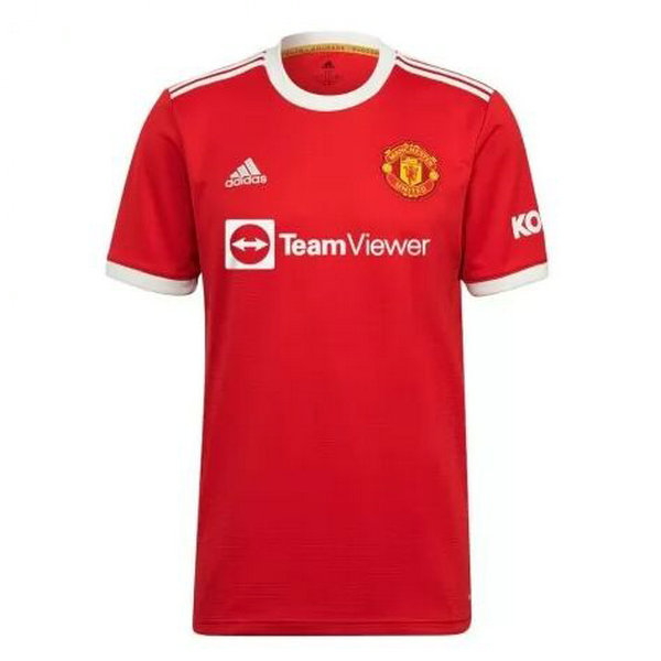 prima divisa maglia manchester united 2021 2022 rosso uomo