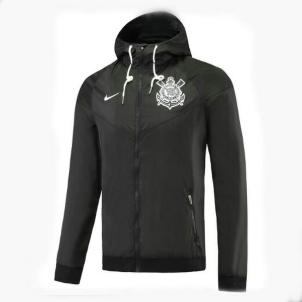 prima giacca a vento corinthians paulista 2021 2022 nero uomo