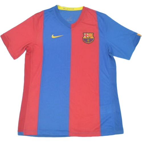 prima maglia barcellona 2006-2007 rosso blu uomo