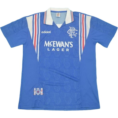 prima maglia glasgow rangers 1996-1997 blu uomo
