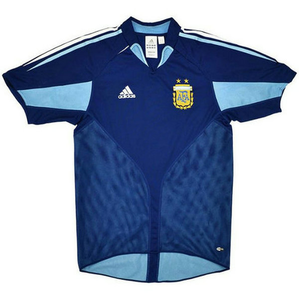 seconda maglia argentina 2004 blu uomo