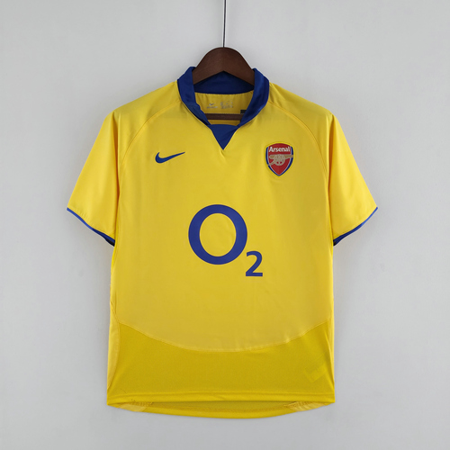 seconda maglia arsenal 2003-2005 uomo