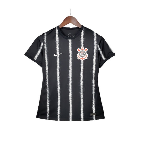 seconda maglia corinthians paulista 2021 2022 nero donna