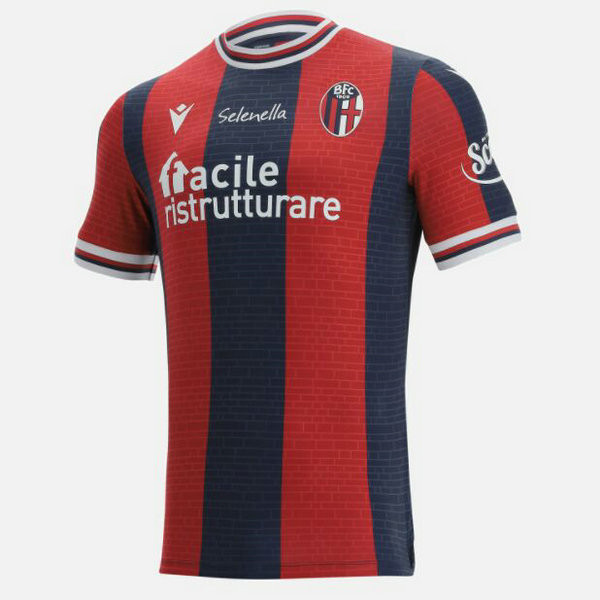 thailandia prima maglia bologna 2021 2022 rosso blu uomo