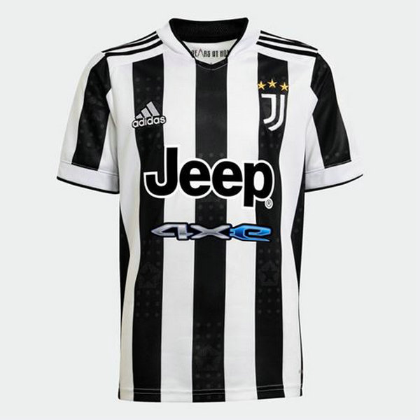 thailandia prima maglia juventus 2021 2022 nero bianco uomo