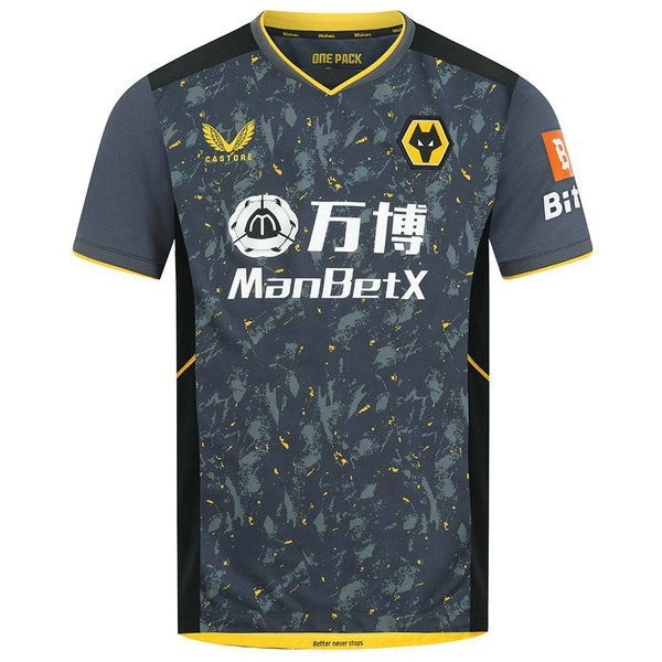 thailandia seconda maglia wolverhampton 2021 2022 grigio uomo