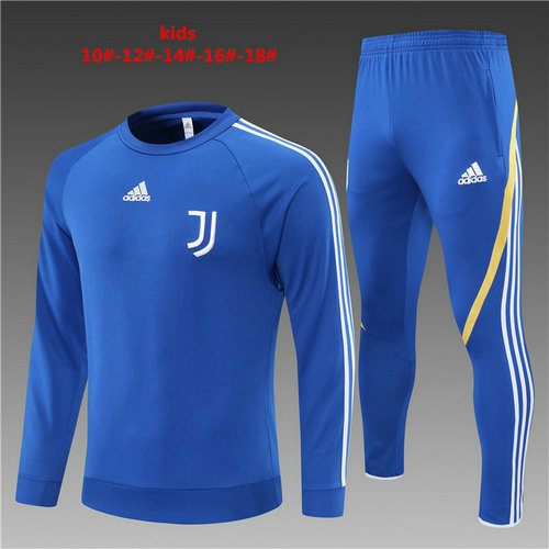 tuta sportiva round neck juve 2022-2023 cailan bambino