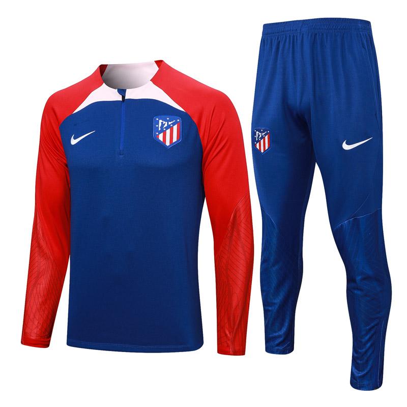 tute calcio 20231111 a poco prezzo atlético madrid 2023-2024 blu rosso uomo