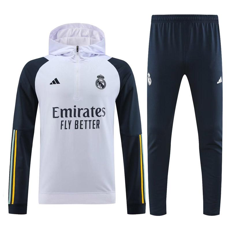 tute calcio 20231132 a poco prezzo real madrid 2023-2024 bianco uomo