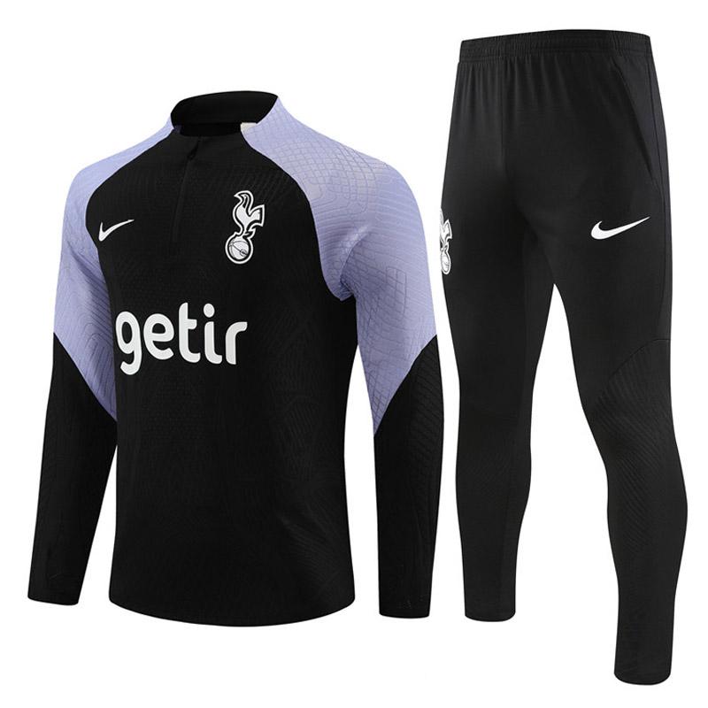 tute calcio 20231182 a poco prezzo tottenham hotspur 2023-2024 nero uomo