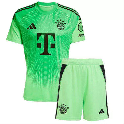 verde maglia bayern münchen portiere 2025-2026 bambino